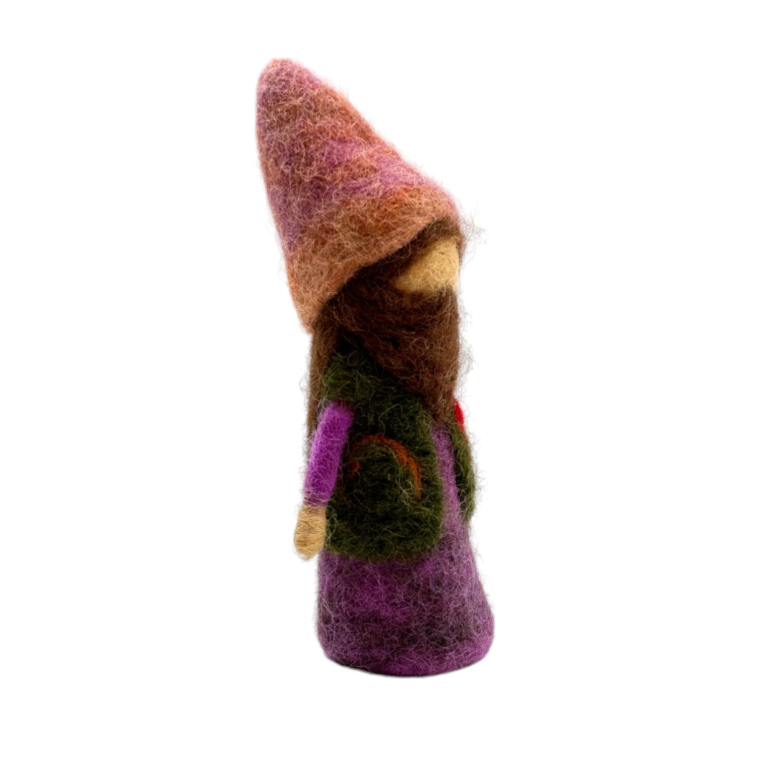 **Pre - order (Ships in 2 - 3 Weeks)**Handmade in Nepal 100% Wool Felt Foods Play Set for Pretend Cooking and Farmer's Market Play - The Nurturing Nook