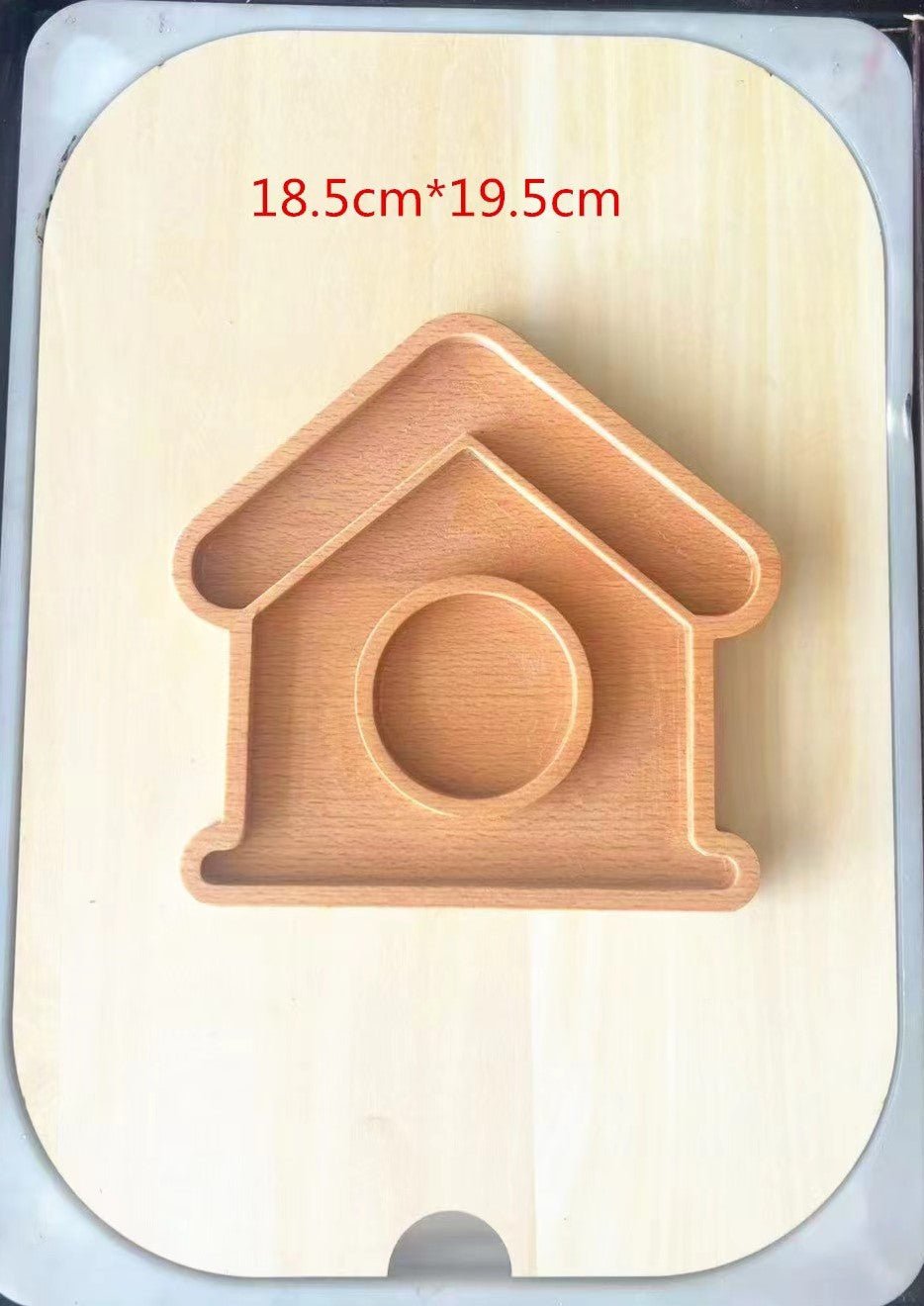 **Pre - order (Ships in 3 - 4 Weeks)**Beechwood Sensory Sorting Tray - The Nurturing Nook