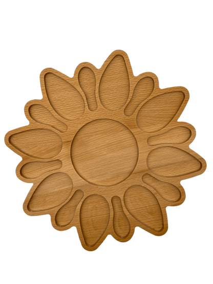 **Pre - order (Ships in 3 - 4 Weeks)**Beechwood Sensory Sorting Tray - The Nurturing Nook
