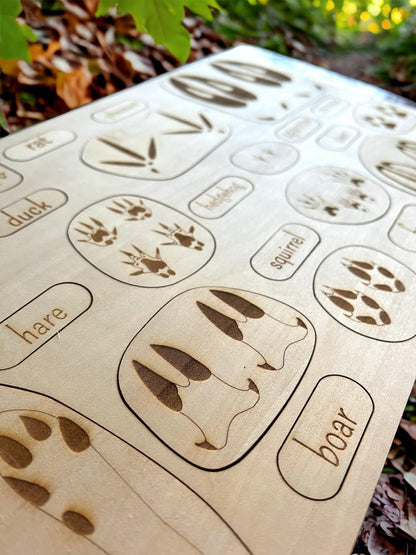 **Pre - order (Ships in 3 - 4 Weeks)**Educational Multi - Layered Wooden Puzzle - The Nurturing Nook
