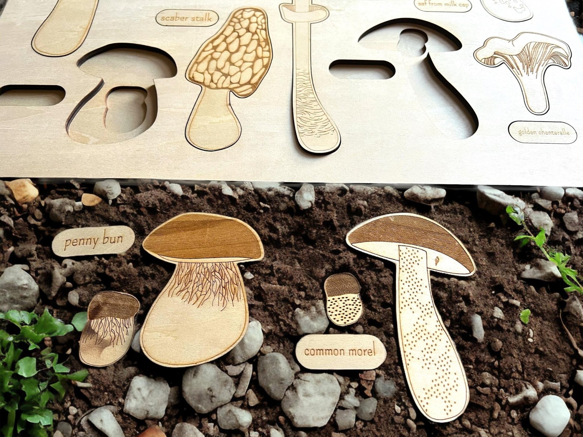 **Pre - order (Ships in 3 - 4 Weeks)**Educational Multi - Layered Wooden Puzzle - The Nurturing Nook
