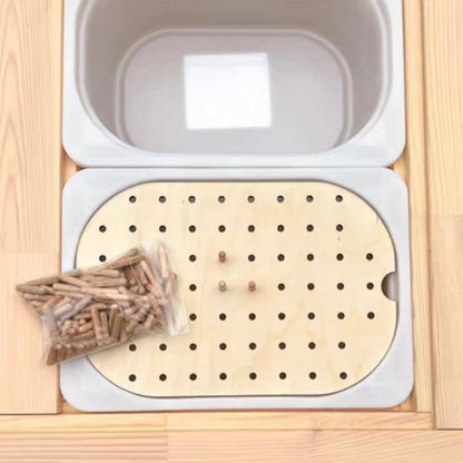 **Pre - order (Ships in 3 - 4 Weeks)**FLISAT Sensory Bin Insert Activity Board - The Nurturing Nook