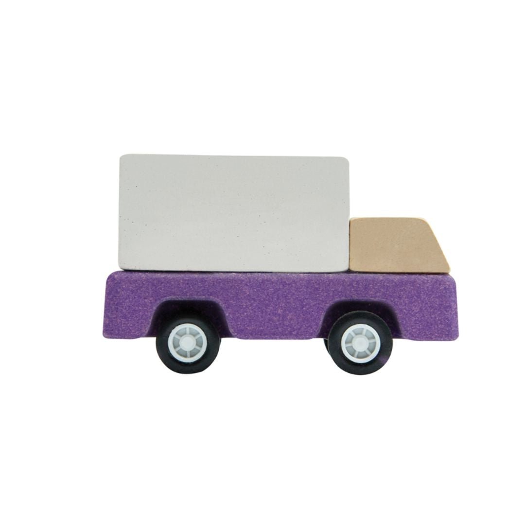 Purple Delivery Truck - The Nurturing Nook