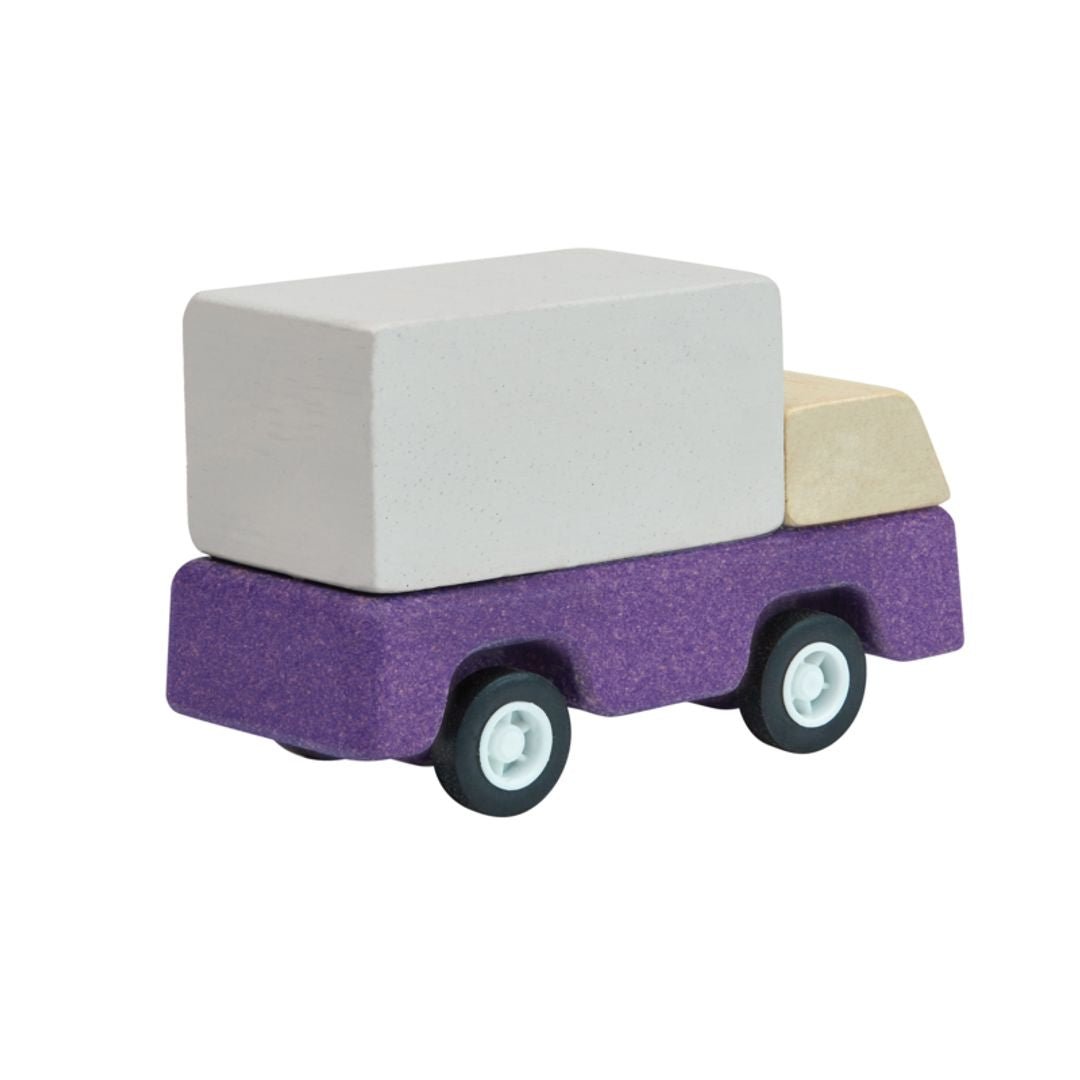 Purple Delivery Truck - The Nurturing Nook