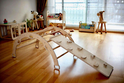 Reversible Rockwall Climbing / Sliding Ramp