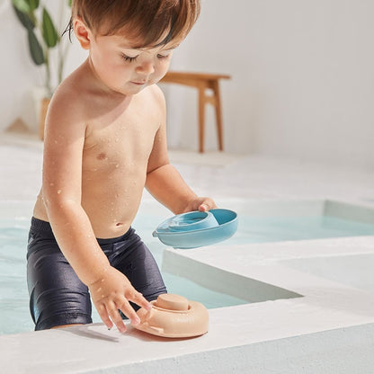 Rubber Convertible Boat - Pastel Blue - The Nurturing Nook
