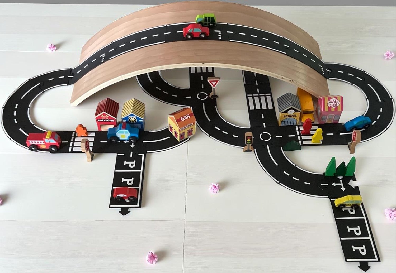 Rubber Roads Play Set - The Nurturing Nook