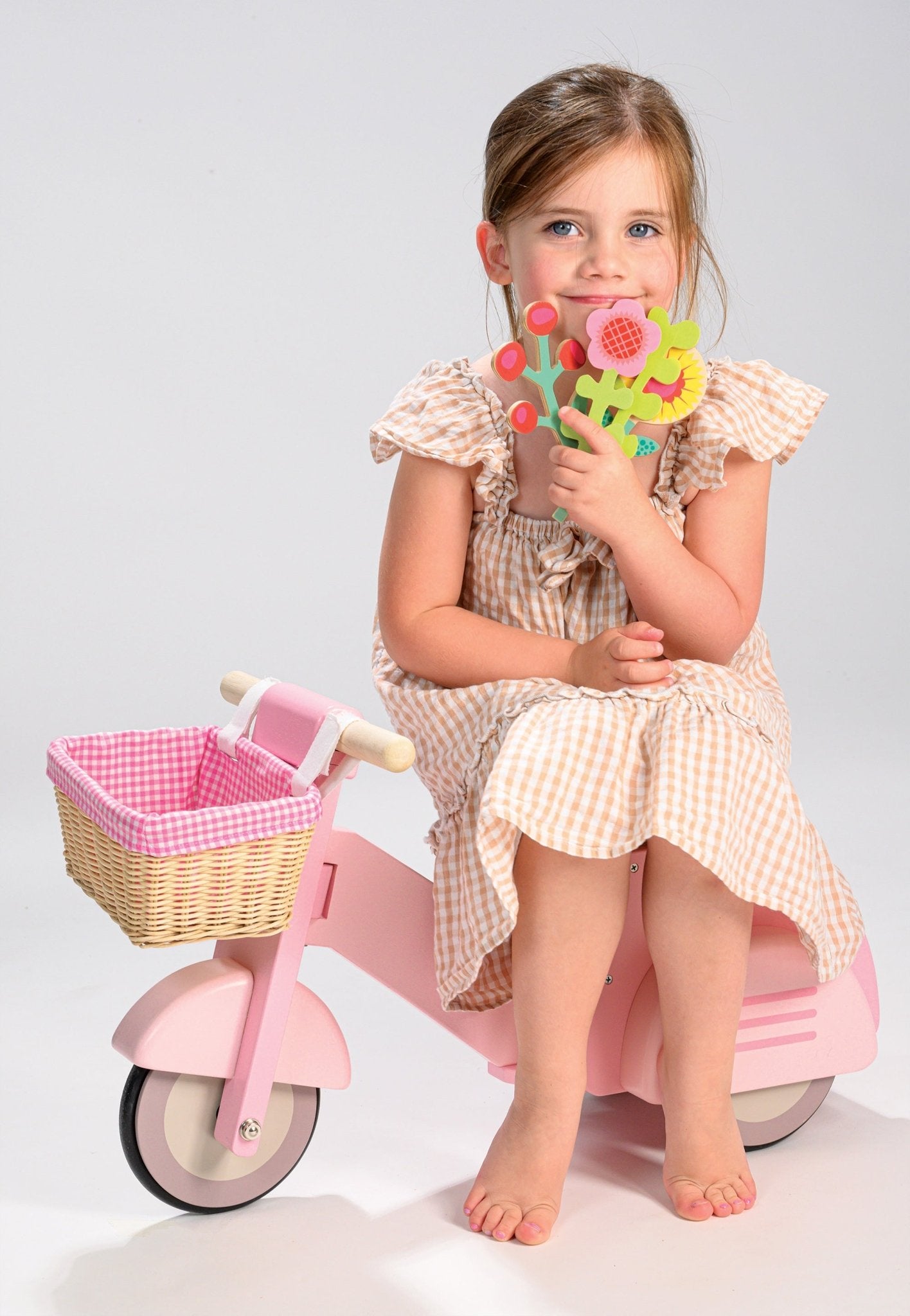 Scooter with Basket - The Nurturing Nook