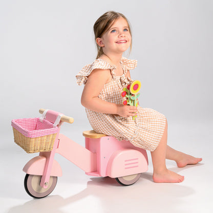 Scooter with Basket - The Nurturing Nook