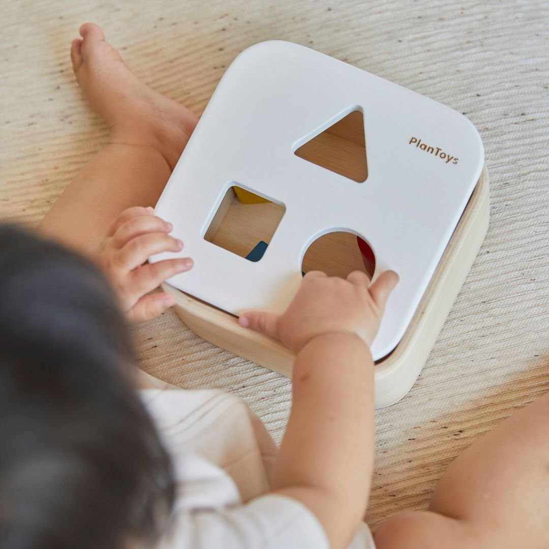Shape & Sort It Out Bin - The Nurturing Nook