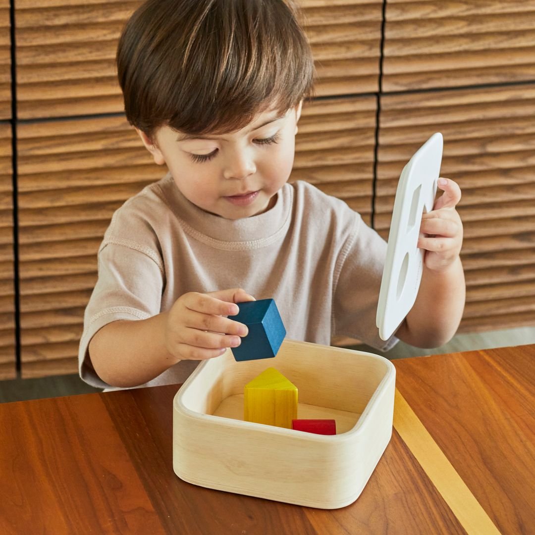 Shape & Sort It Out Bin - The Nurturing Nook