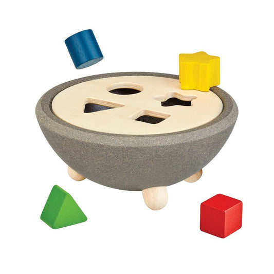 Shape Sorting Bowl - The Nurturing Nook