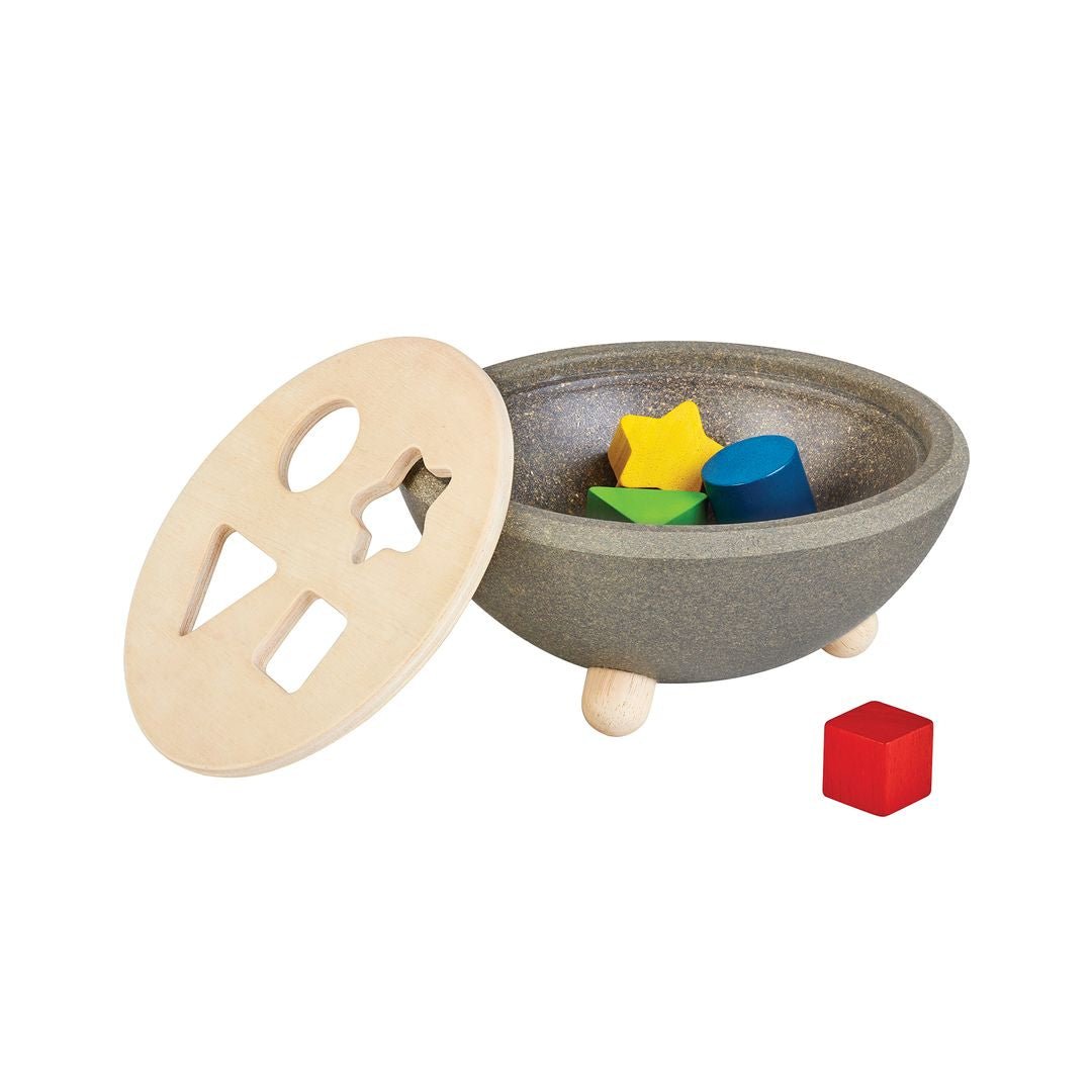 Shape Sorting Bowl - The Nurturing Nook