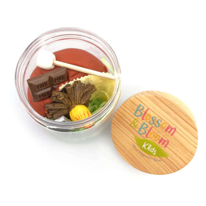 S'mores fun, Playdough Jar