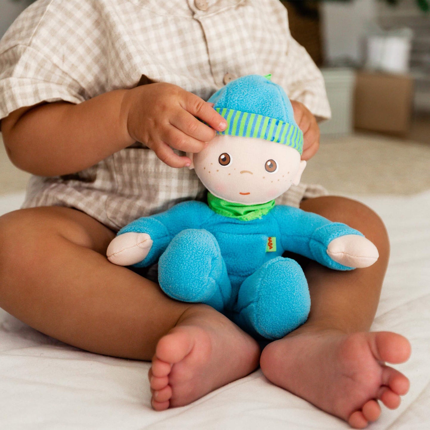 Snug Up Doll Luis 8" First Doll - The Nurturing Nook