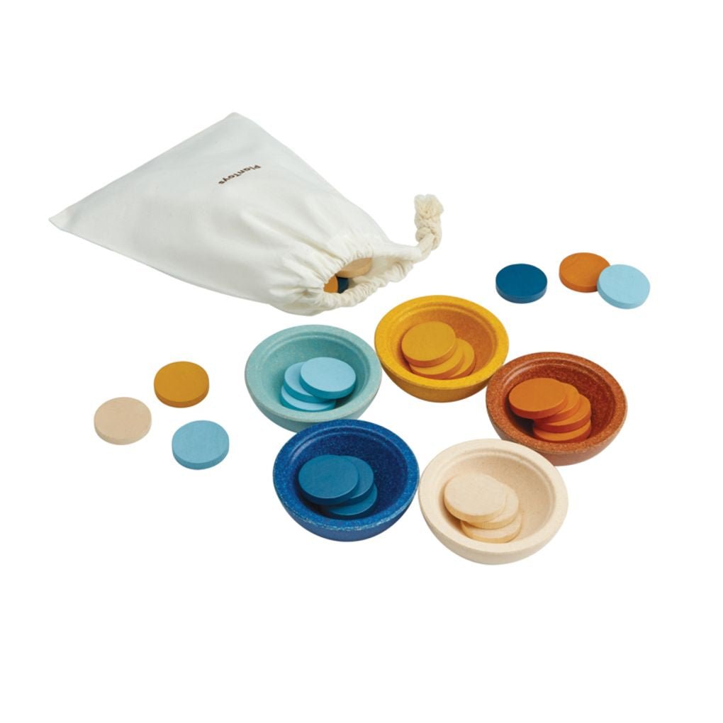 Sort & Count Cups - Orchard - The Nurturing Nook