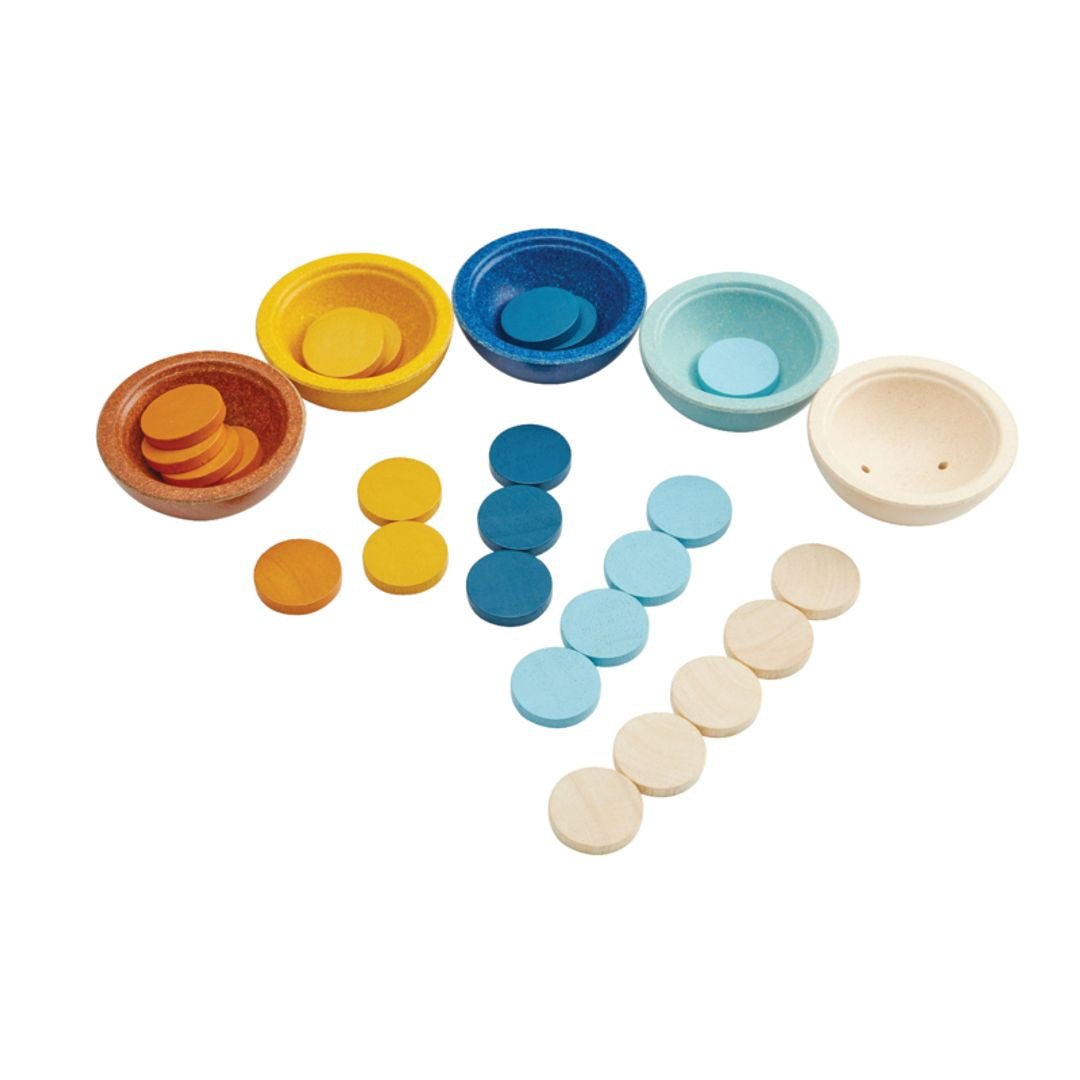 Sort & Count Cups - Orchard - The Nurturing Nook