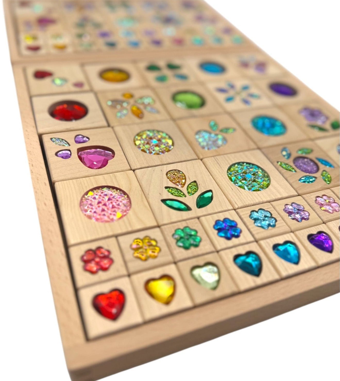 Sparkle Garden Gem Set – 30 - Piece Small & 40 - Piece Large Sets - The Nurturing Nook
