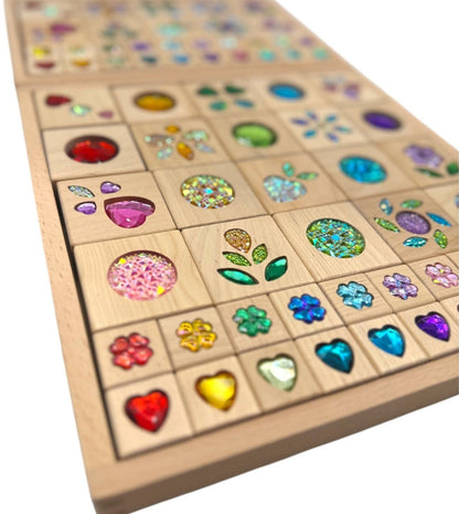Sparkle Garden Gem Set – 30 - Piece Small & 40 - Piece Large Sets - The Nurturing Nook