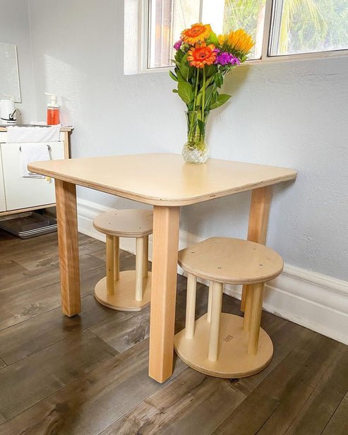 Square Table - The Nurturing Nook