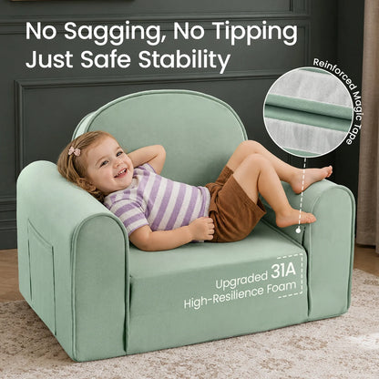 Tiny Land® GentleSnug Kids Sofa Chair