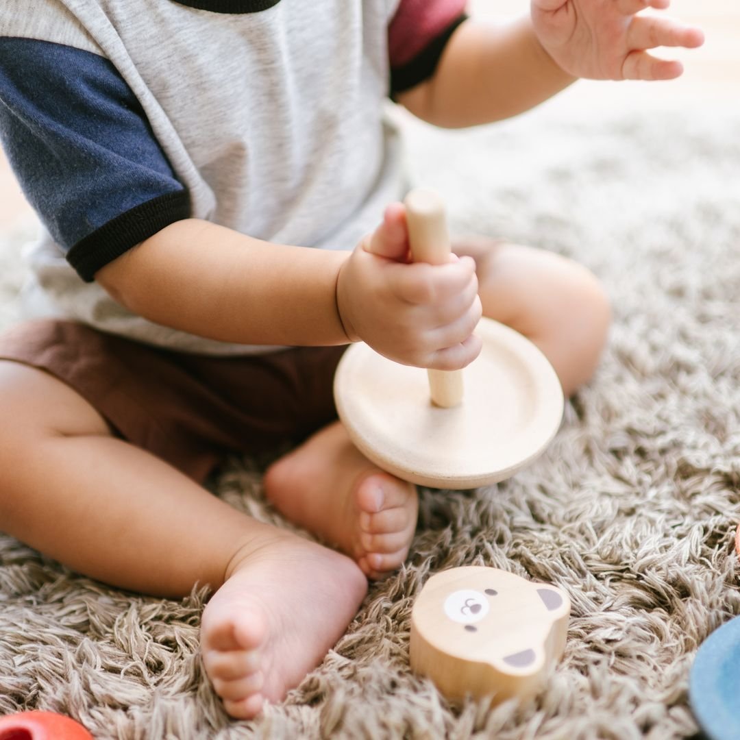 Stacking Ring - Bear - The Nurturing Nook