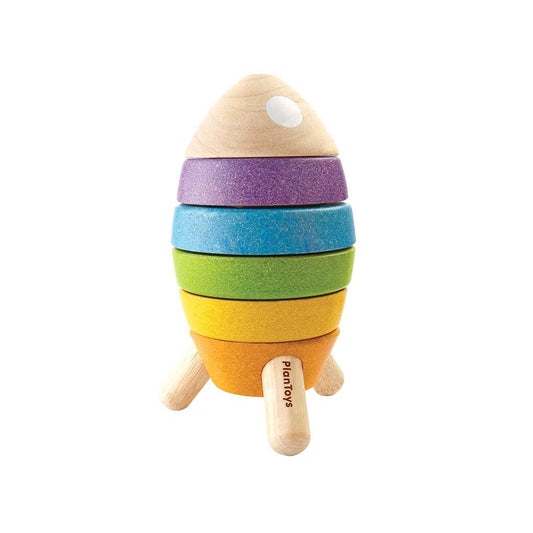 Stacking Rocket - The Nurturing Nook
