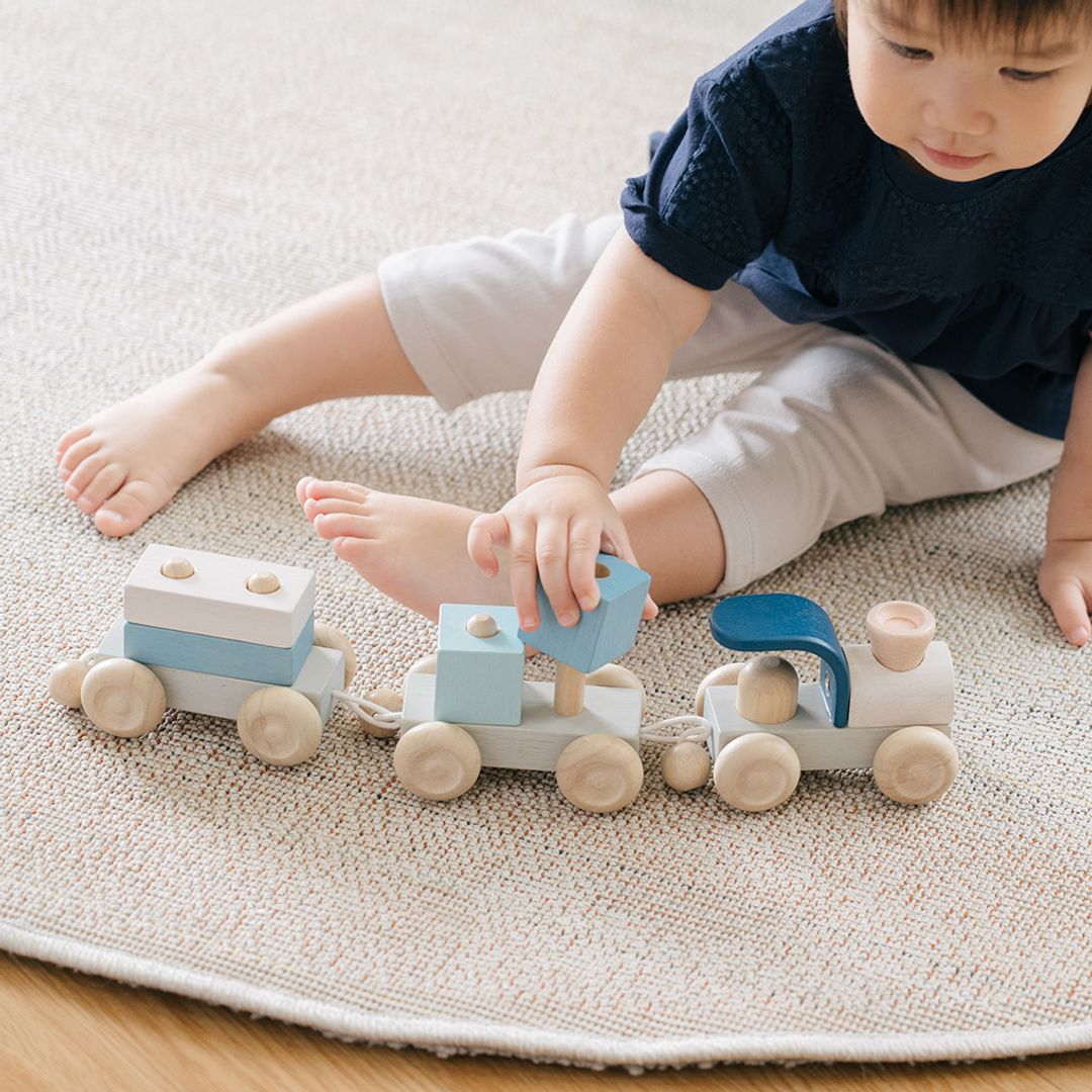 Stacking Train Trio - Orchard - The Nurturing Nook