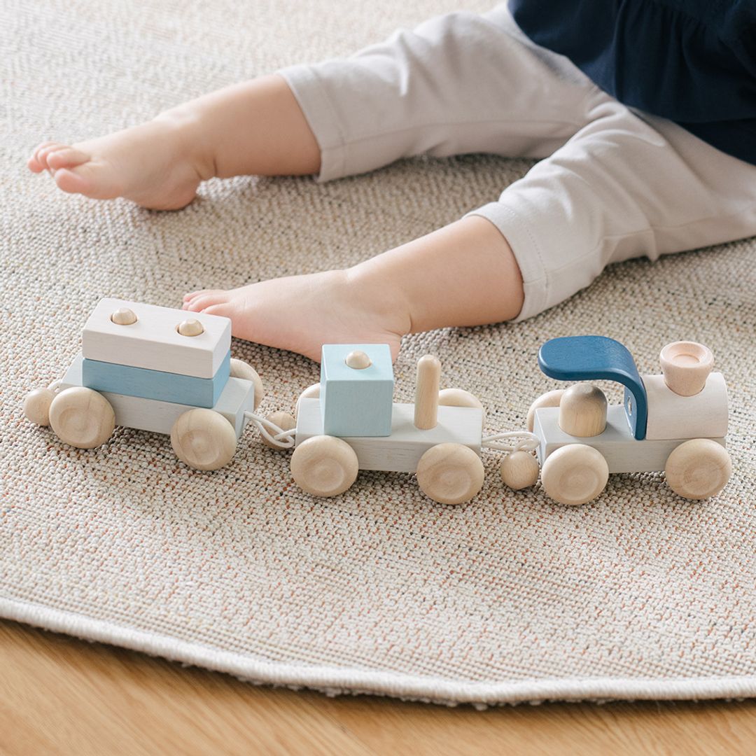 Stacking Train Trio - Orchard - The Nurturing Nook