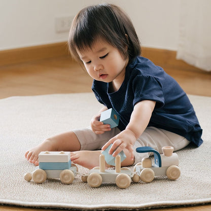 Stacking Train Trio - Orchard - The Nurturing Nook