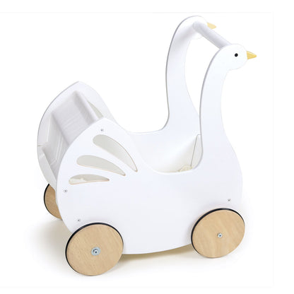 Sweet Swan Pram - The Nurturing Nook