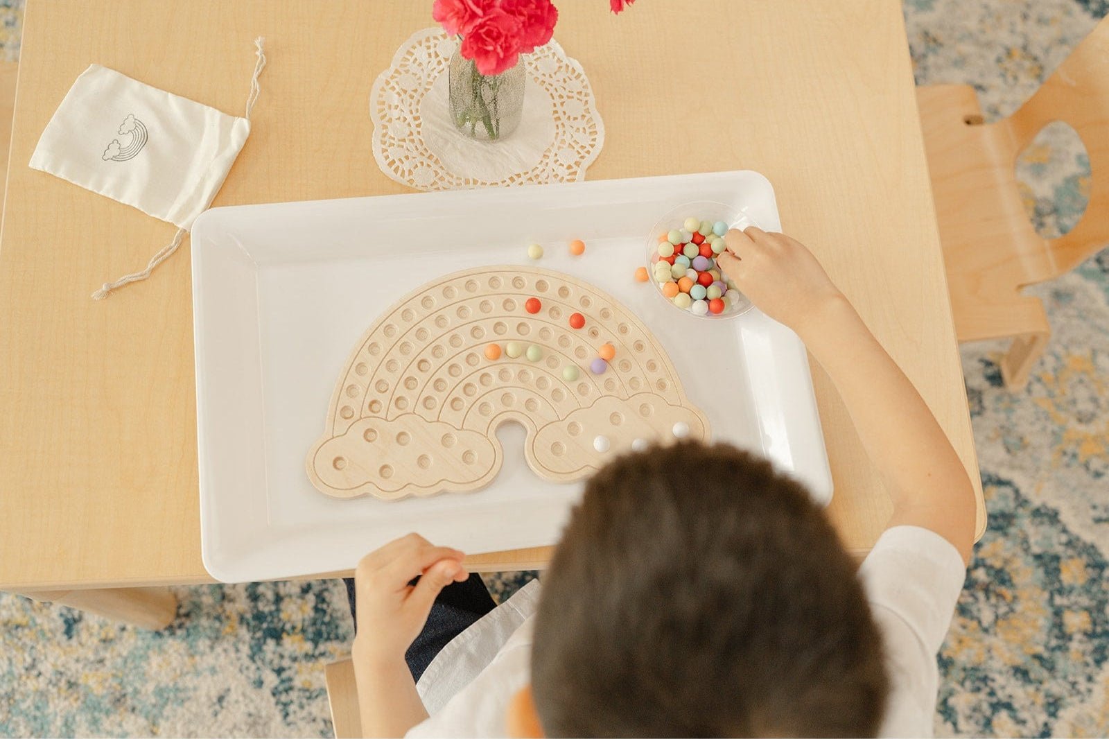 The Rainbow Activity Board - The Nurturing Nook