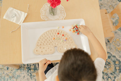 The Rainbow Activity Board - The Nurturing Nook