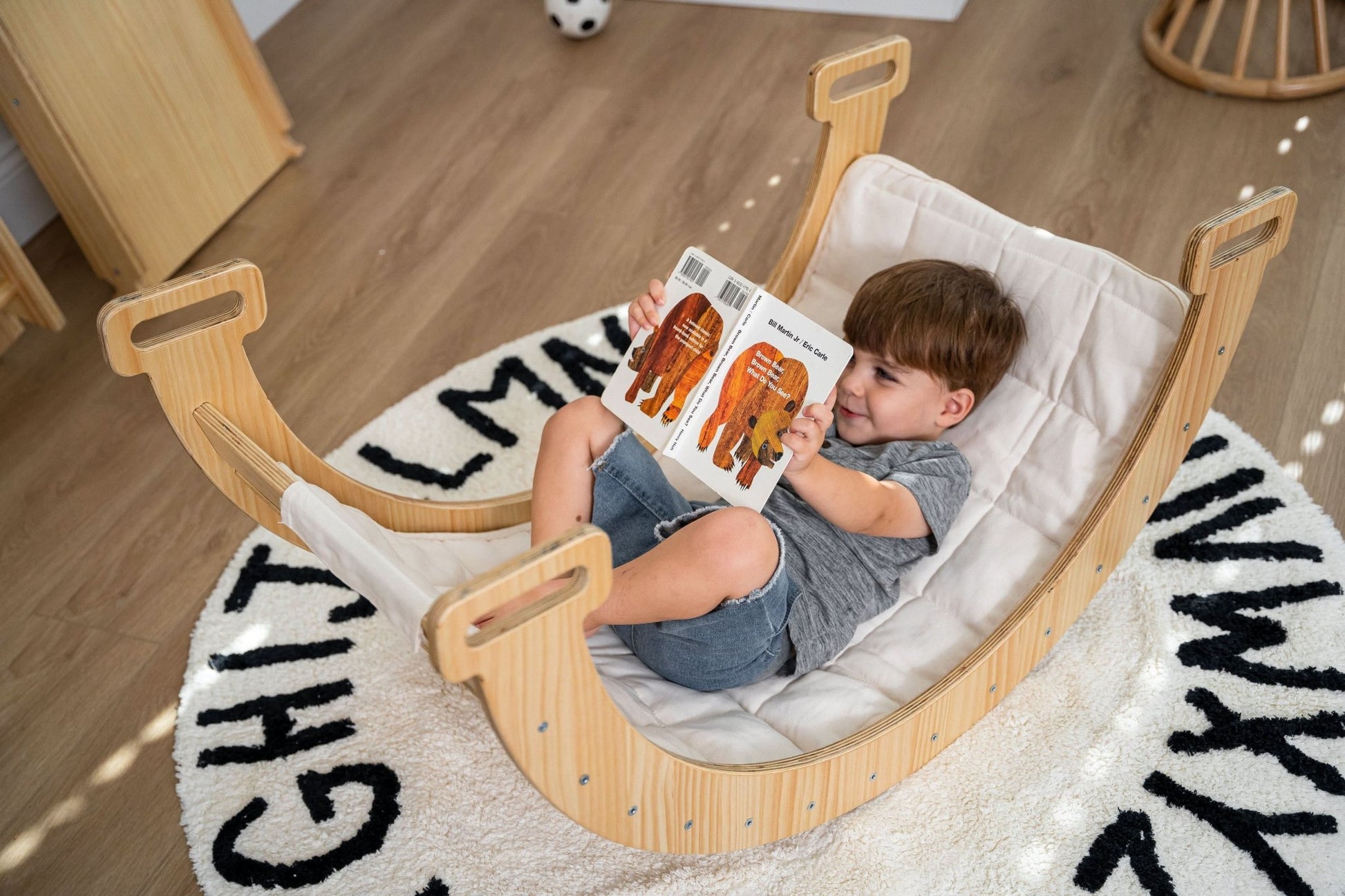 Thick cushion for hazel rocker - rocker not included - The Nurturing Nook