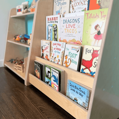 Tiered Montessori Bookshelf - The Nurturing Nook