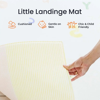 Tiny Land® Double - Sided Baby Playmat Alphabet Adventure - The Nurturing Nook