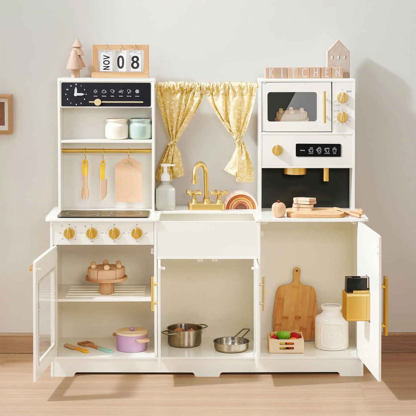Tiny Land® iconic play kitchen – cream - The Nurturing Nook