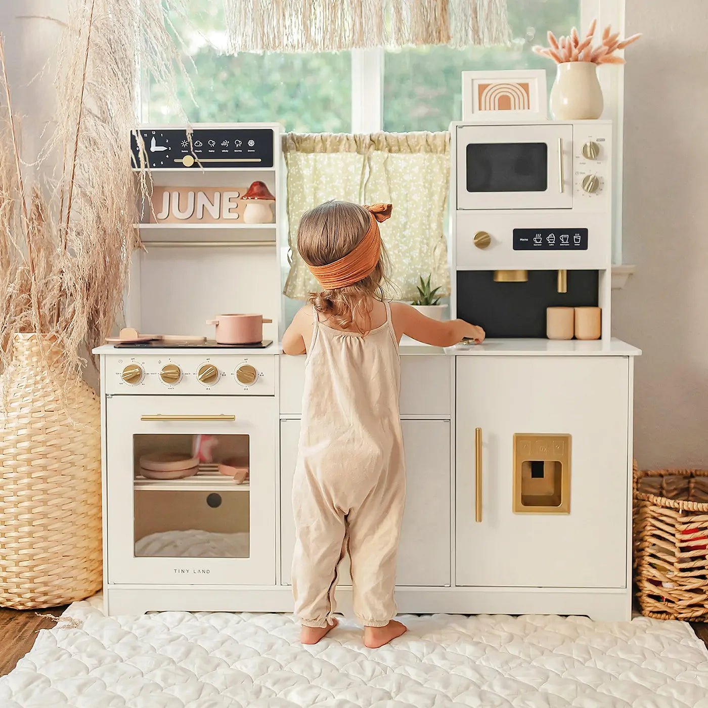 Tiny Land® iconic play kitchen – cream - The Nurturing Nook