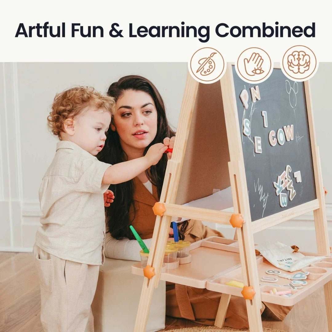 Tiny Land® Magnitales Easel for Kids - The Nurturing Nook