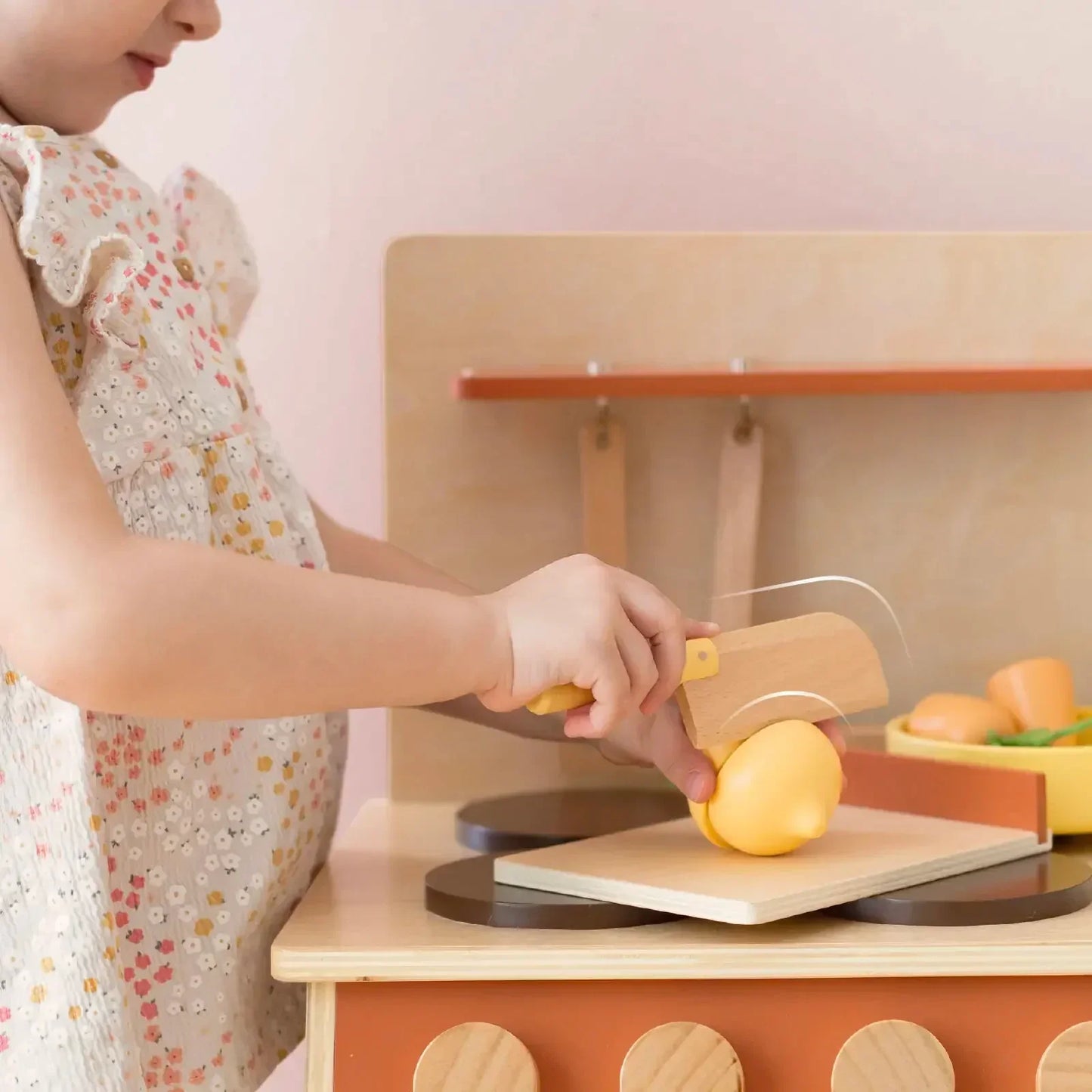 Tiny Land® Cubby Kitchenette - Natural