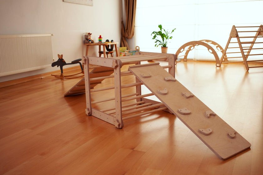 Transformable Climbing Triangle / Cube Set - The Nurturing Nook