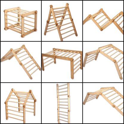 Transformable Climbing Triangle / Cube Set - The Nurturing Nook