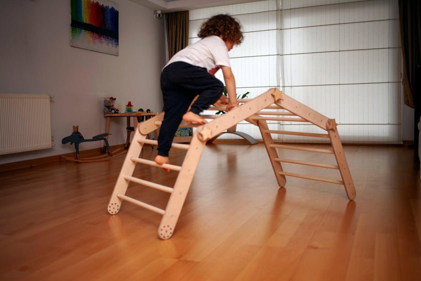 Transformable Climbing Triangle / Cube Set - The Nurturing Nook