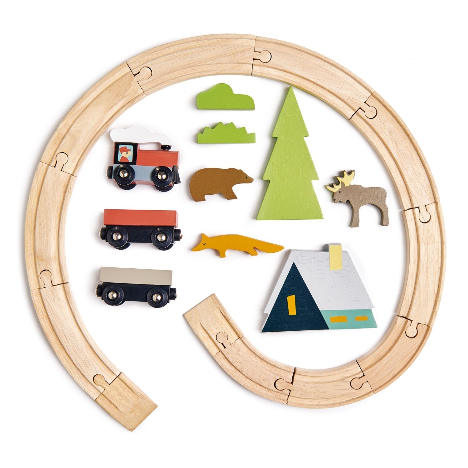 Treetops Train Set - The Nurturing Nook