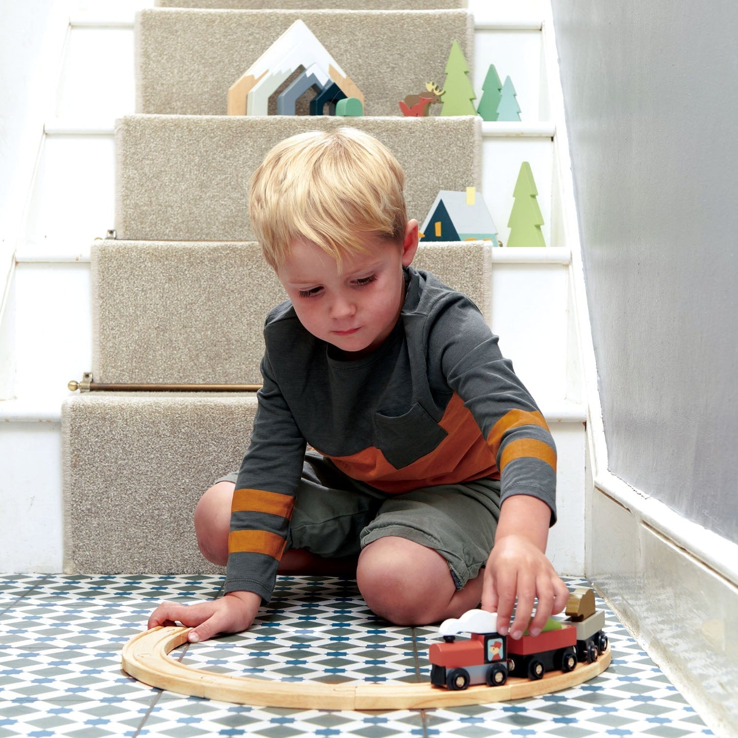 Treetops Train Set - The Nurturing Nook