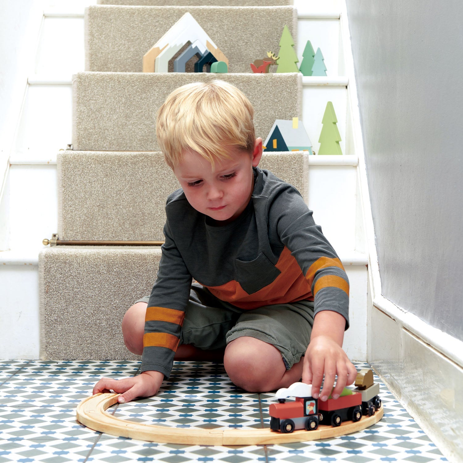 Treetops Train Set - The Nurturing Nook
