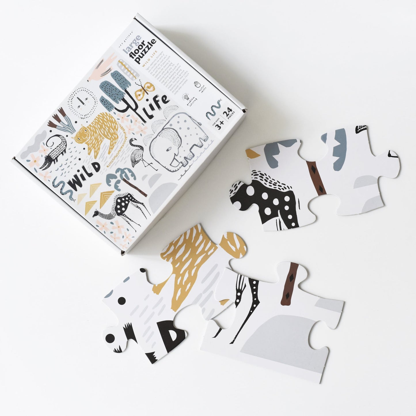 Wild Life Floor Puzzle - The Nurturing Nook