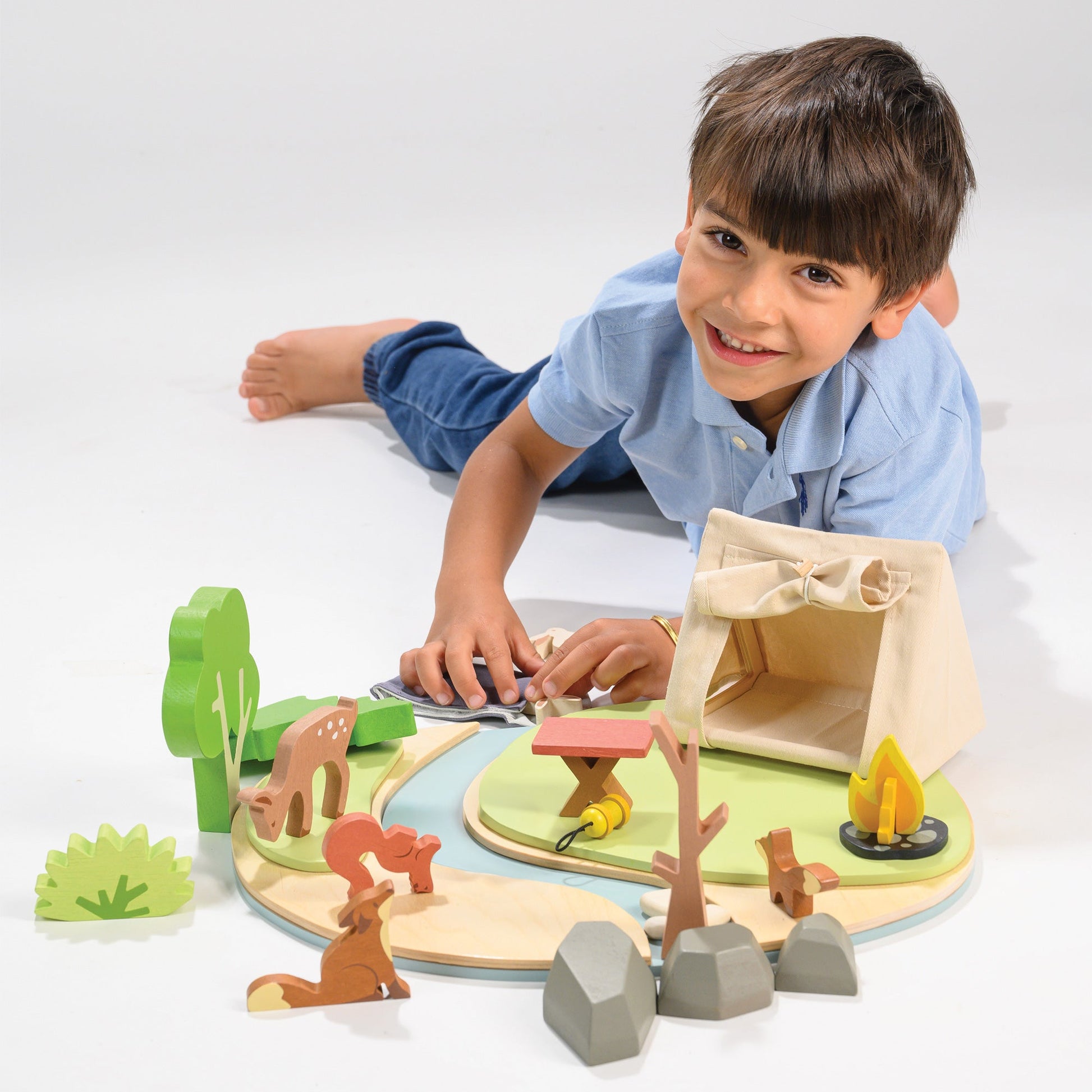 Wildlife Camping Playset - The Nurturing Nook