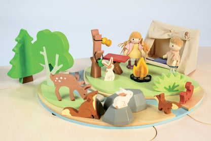 Wildlife Camping Playset - The Nurturing Nook
