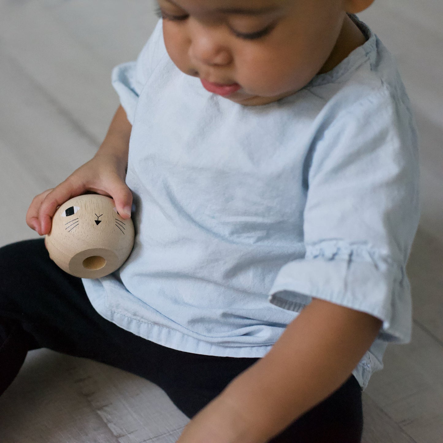 Wood Stacker - Cat - The Nurturing Nook